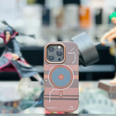 2 Case in 1 Pitaka Magnetic & Clear With Magsafe