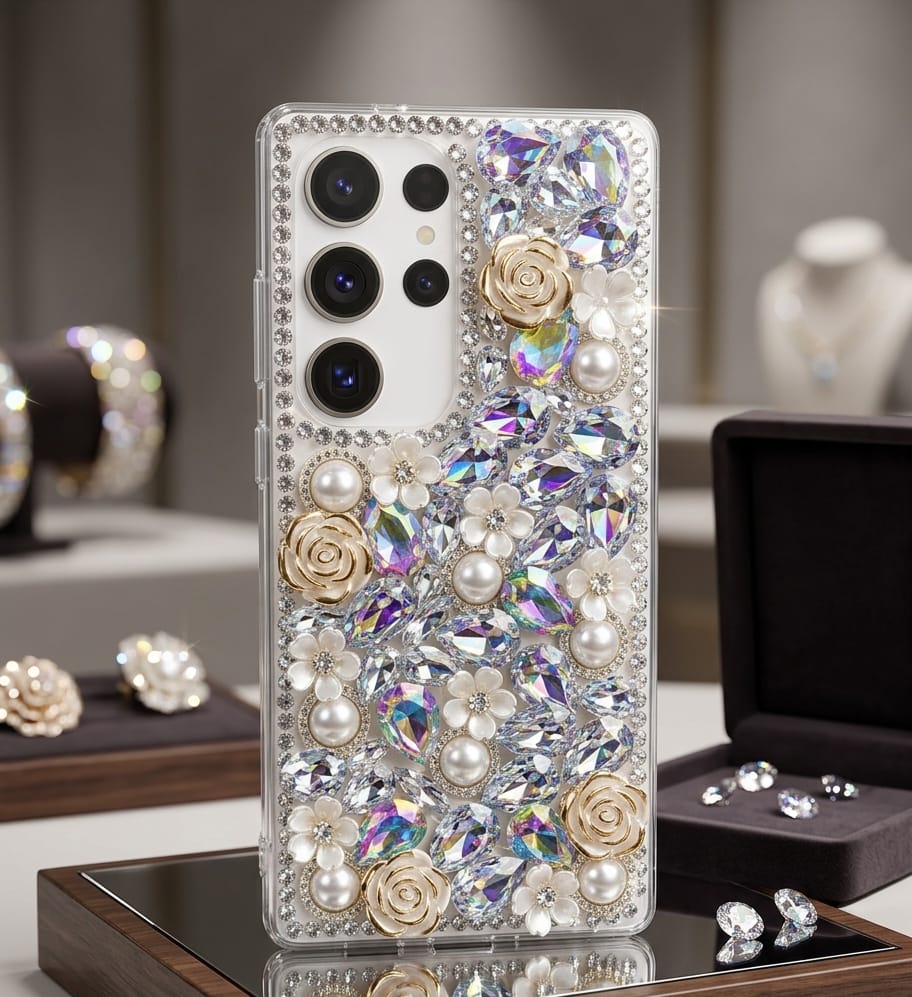 iPefet Flower With Studs For Samsung