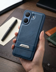 MoobiFi Leather Phone Case (with Hand Strap / Kickstand)