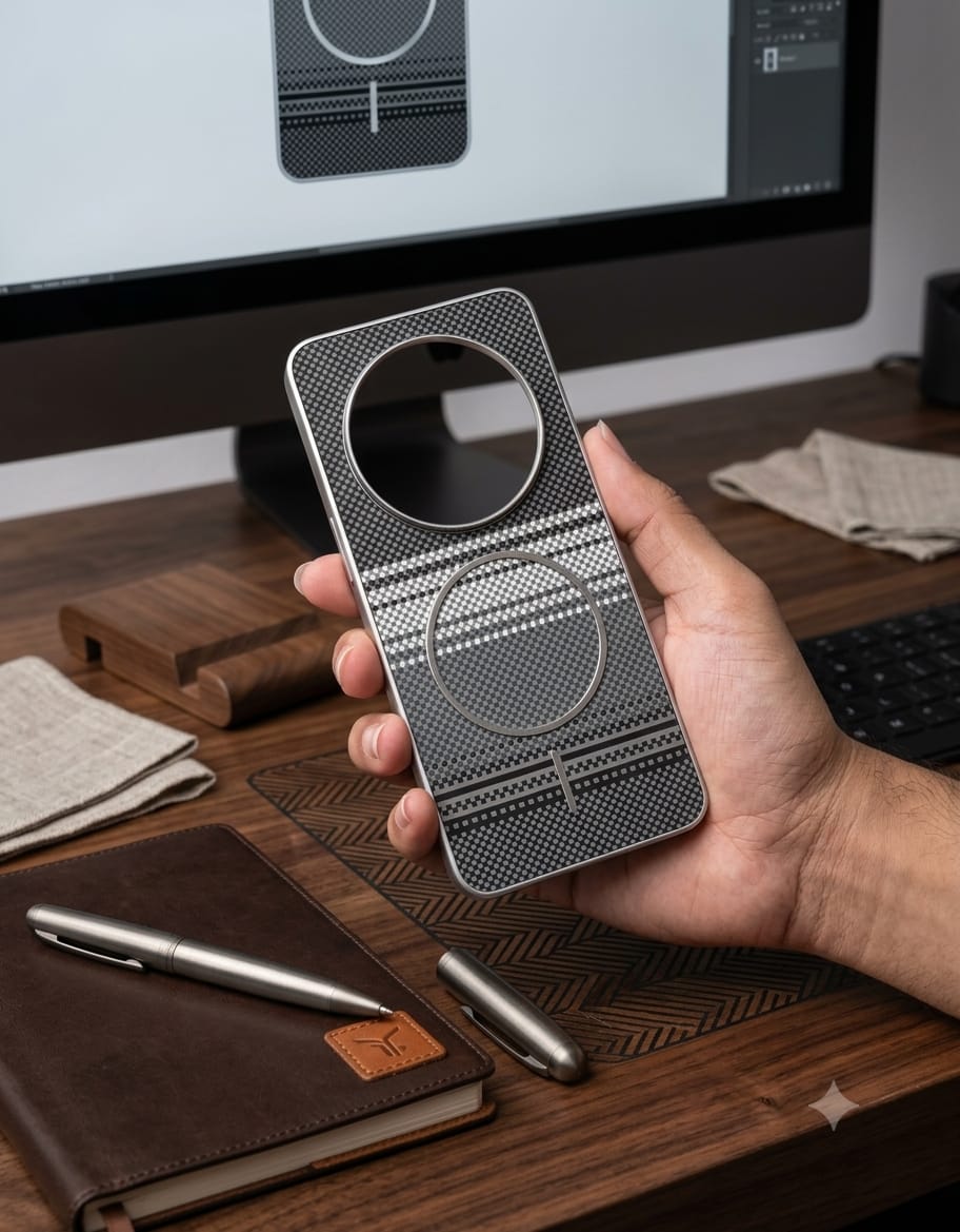 Traditional Shemagh Pattern Magnetic Phone Case