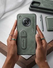 Chaopal Leather Ring Bracket Protective Phone Case