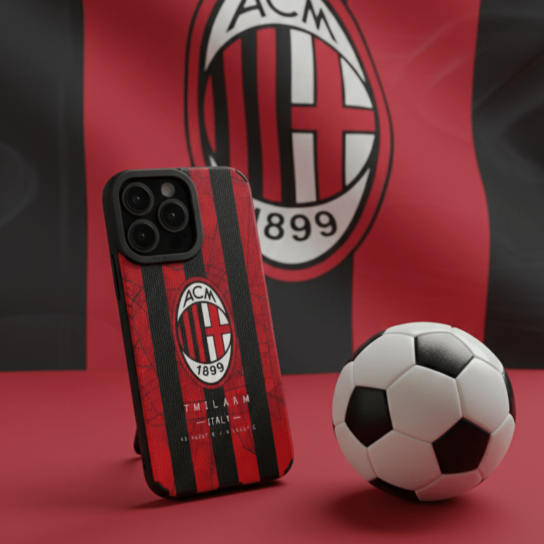 AC Milan Map Rubber Case - Elite Phones