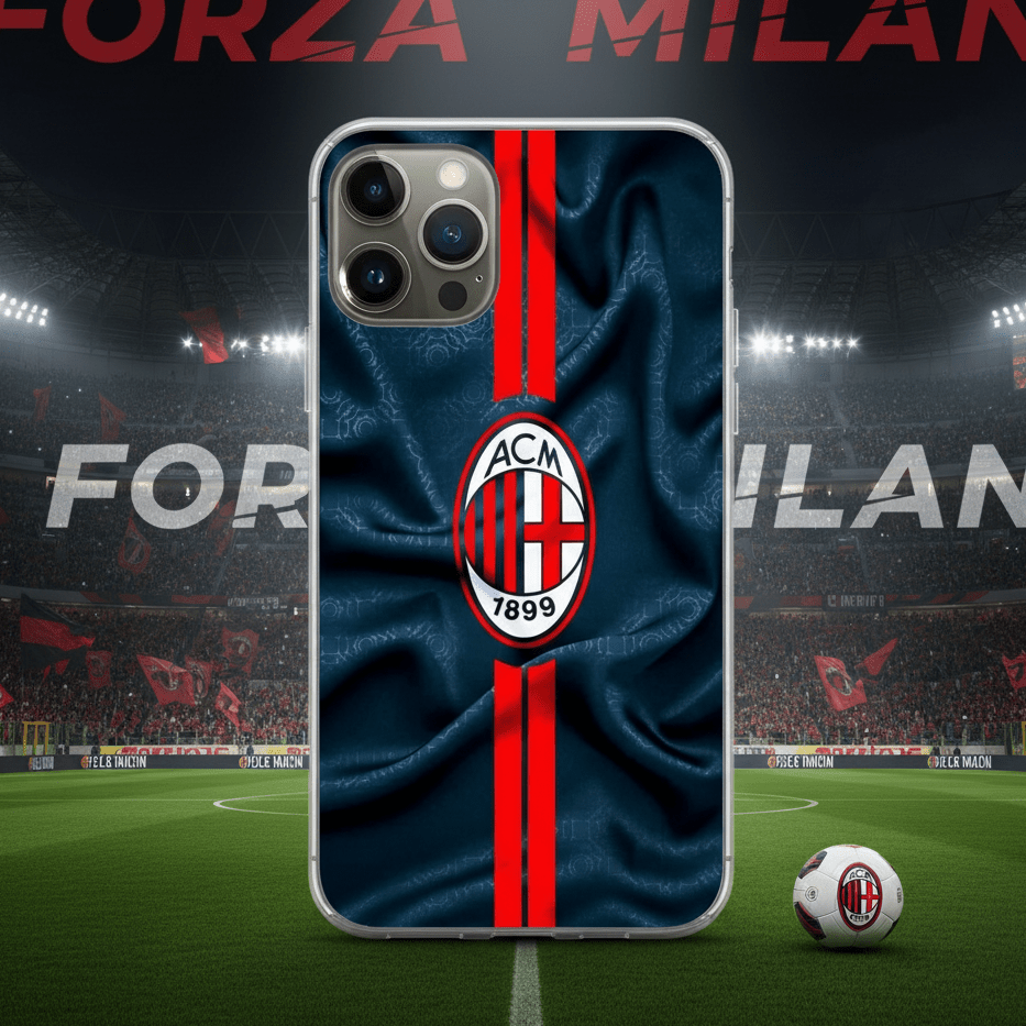 AC Milan Map Rubber Case - Elite Phones