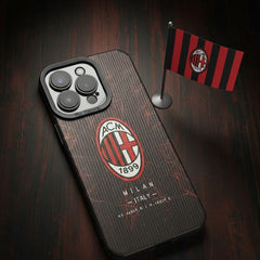 AC Milan Rubber Case - Elite Phones