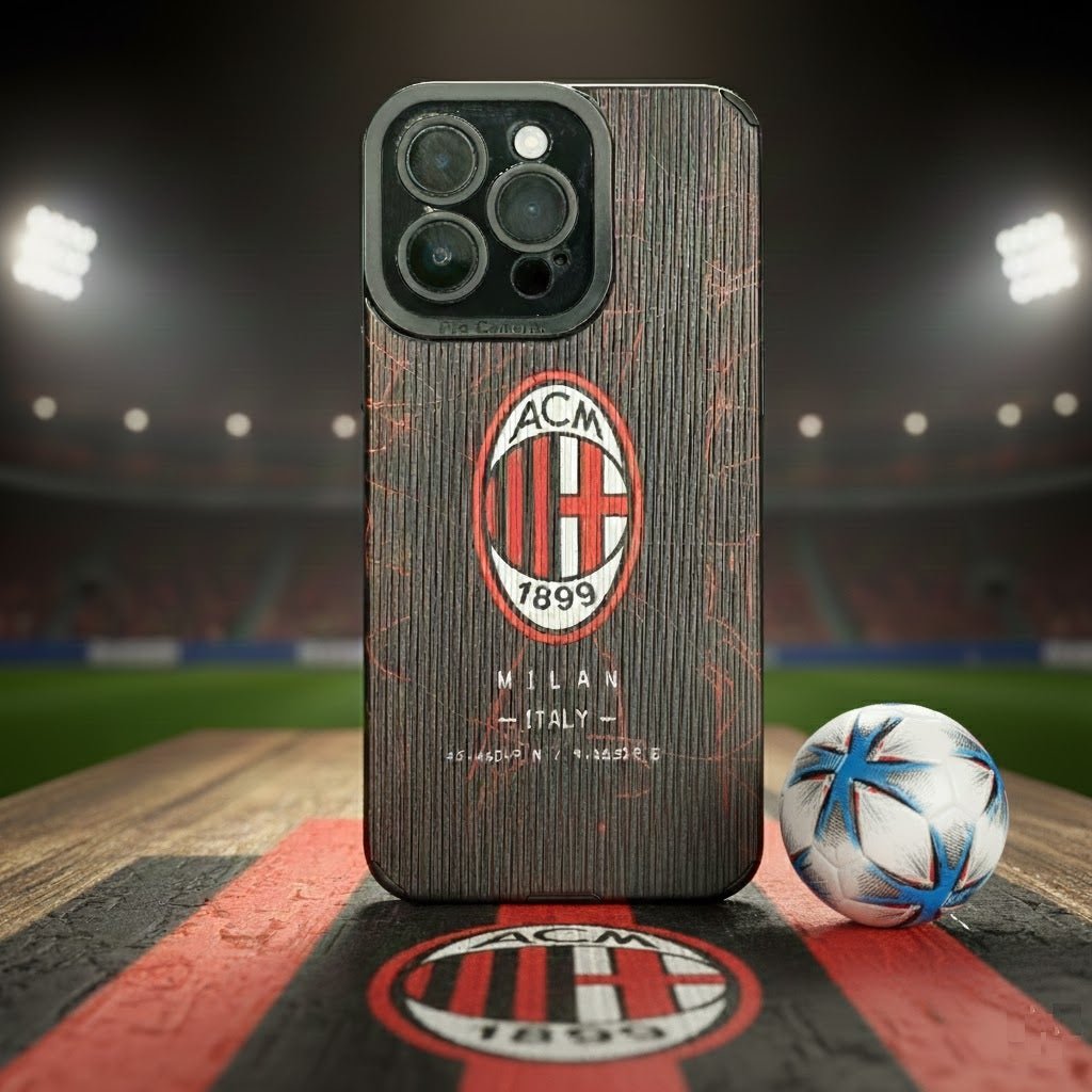 AC Milan Rubber Case - Elite Phones