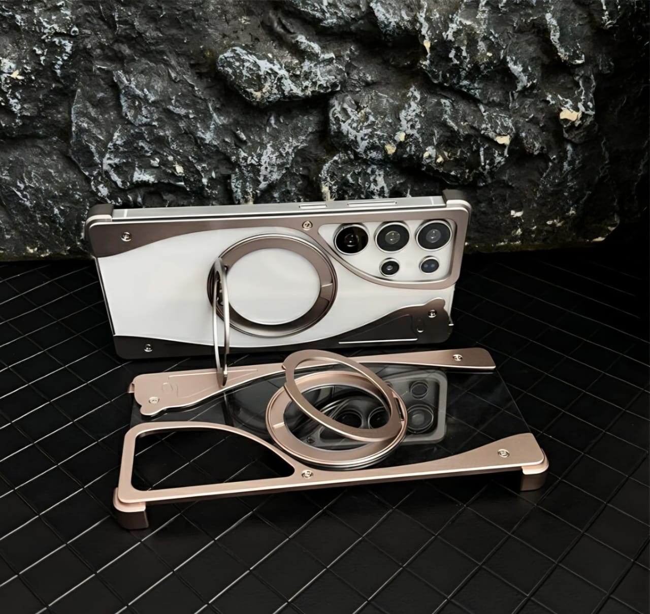 Aluminum Aura Shield Design - Elite Phones
