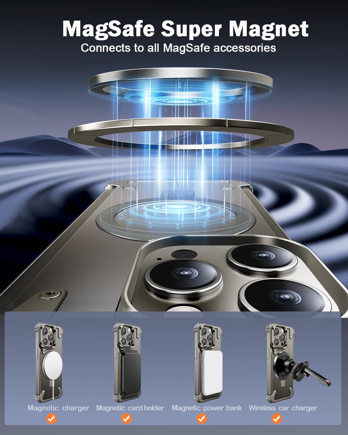 Aluminum Case With Acrylic And Screw - Elite Phones