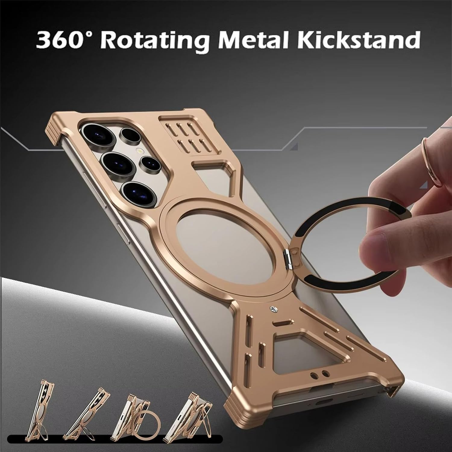Aluminum Case X Shape For Samsung - Elite Phones