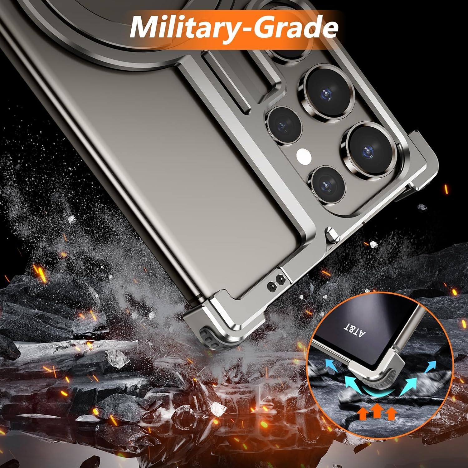 Aluminum T Case For Samsung - Elite Phones