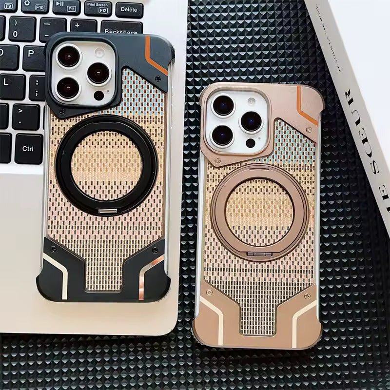 Aluminum With Acrylic Snake Skin Color Armor Design - Elite Phones