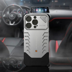 Aluminum With Hard Leather Easy Fixing - Elite Phones