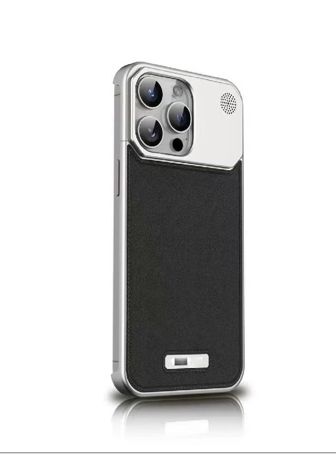 Aluminum With Leather Magsafe Perfume Case Easy Fixing - Elite Phones