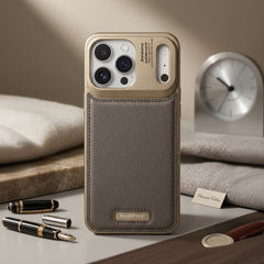 Aluminum With Leather Magsafe Perfume Case Easy Fixing - Elite Phones