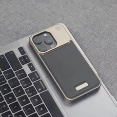 Aluminum With Leather Magsafe Perfume Case Easy Fixing - Elite Phones