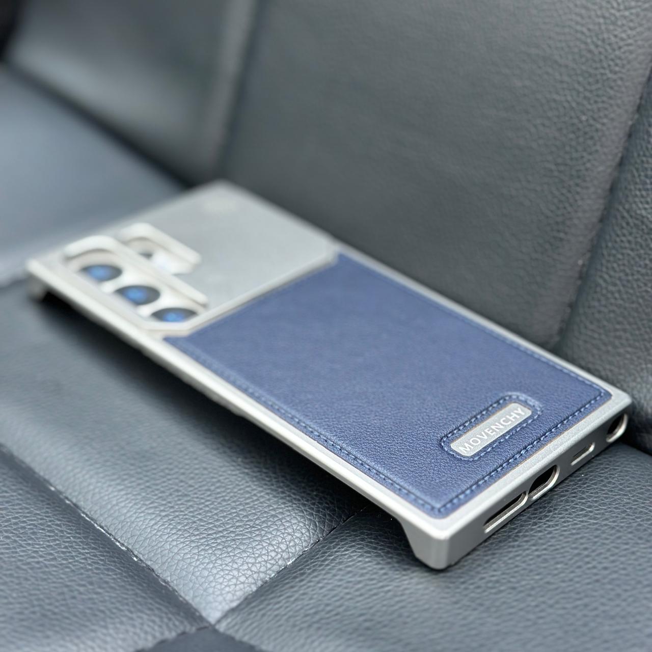 Aluminum With Leather Magsafe Perfume Case Easy Fixing For Samsung - Elite Phones