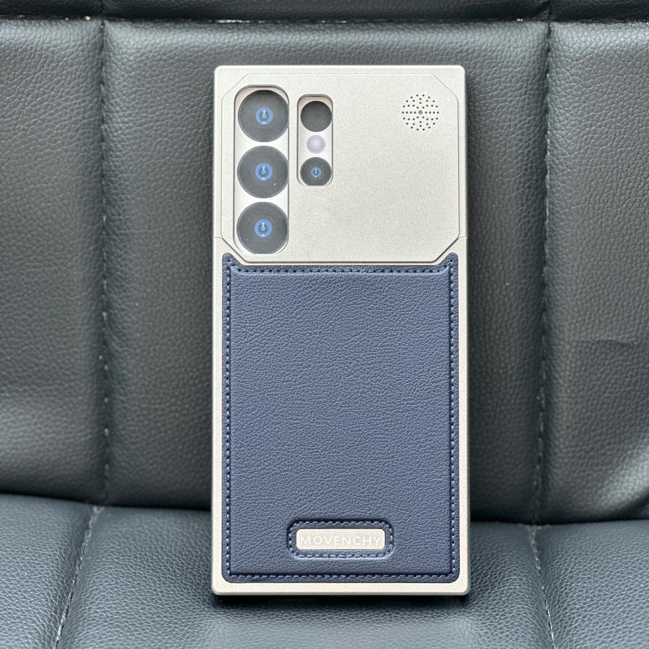 Aluminum With Leather Magsafe Perfume Case Easy Fixing For Samsung - Elite Phones