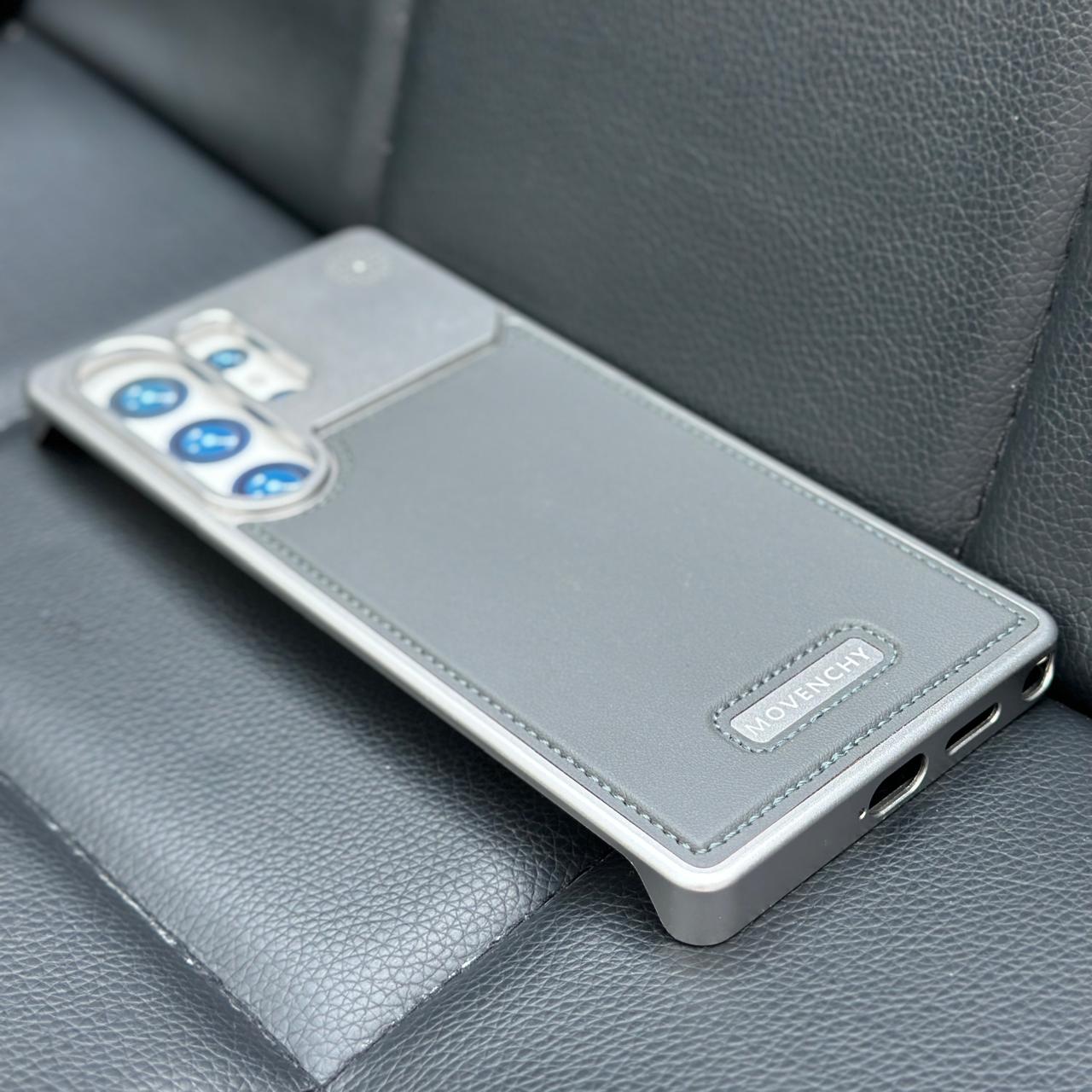 Aluminum With Leather Magsafe Perfume Case Easy Fixing For Samsung - Elite Phones