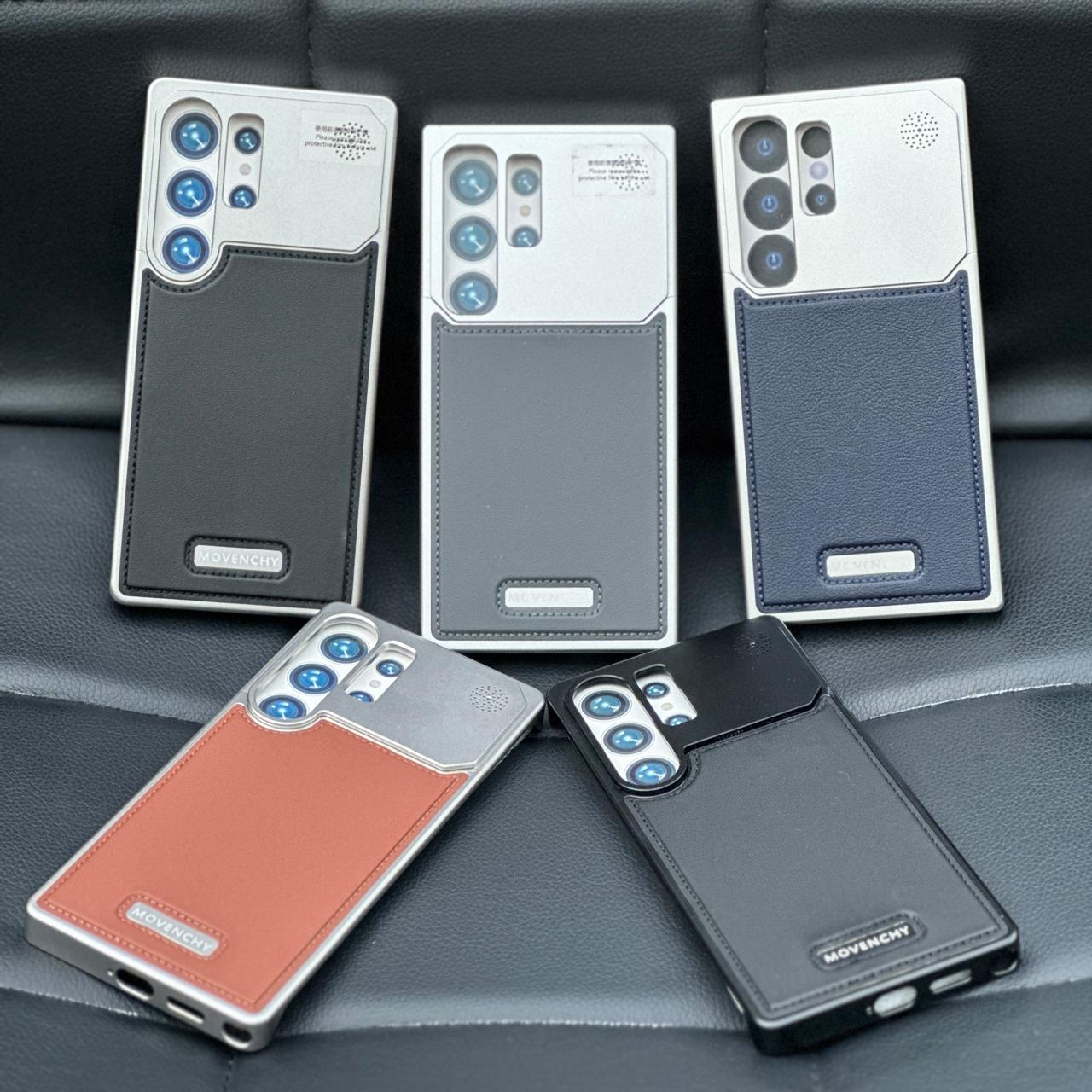 Aluminum With Leather Magsafe Perfume Case Easy Fixing For Samsung - Elite Phones