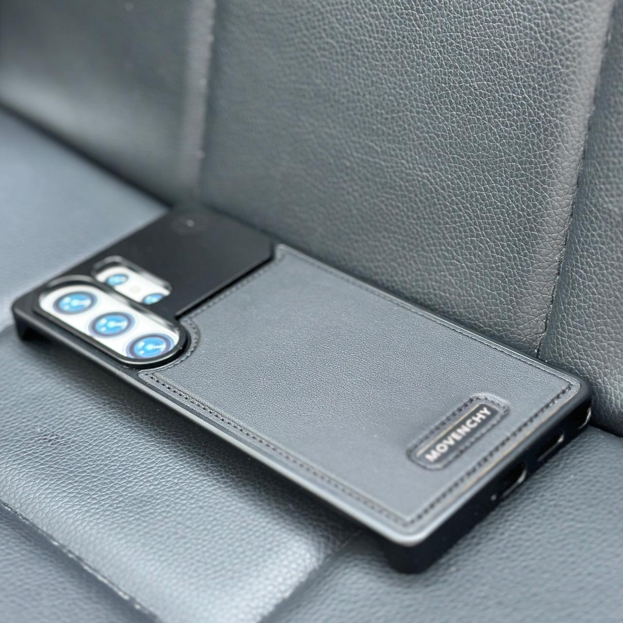 Aluminum With Leather Magsafe Perfume Case Easy Fixing For Samsung - Elite Phones