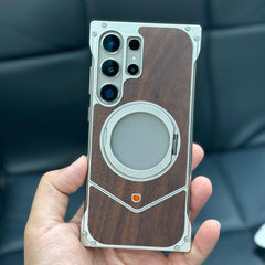 Aluminum With Wood Easy Fixing - Elite Phones