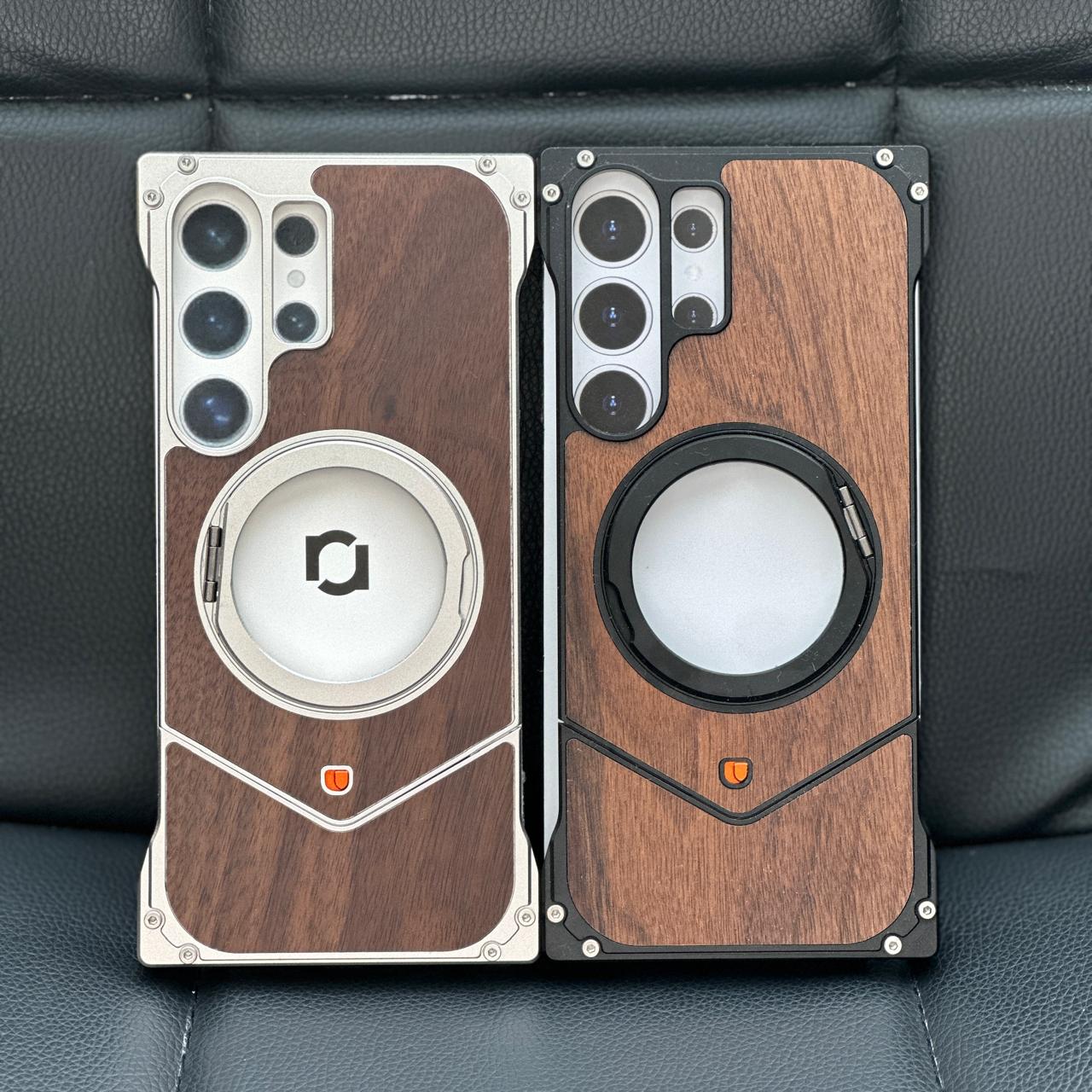 Aluminum With Wood Easy Fixing - Elite Phones