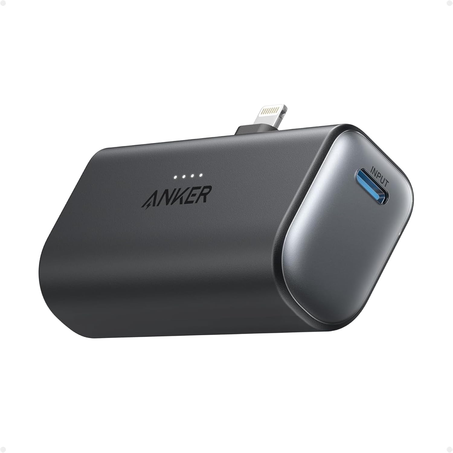 Anker Built in Power Bank Lighting Connection 5000MAH - Elite Phones