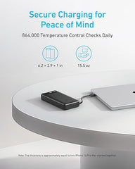 Anker Power Bank 65W Two - Way With Built - In Cable - Elite Phones
