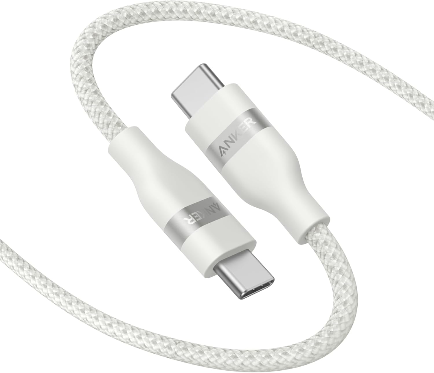 Anker Type - C To Type - C 6ft 240W - White - Elite Phones