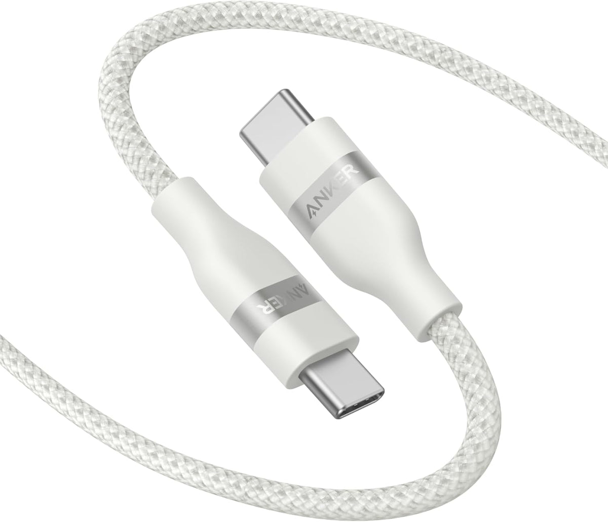 Anker Type - C To Type - C 6ft 240W - White - Elite Phones