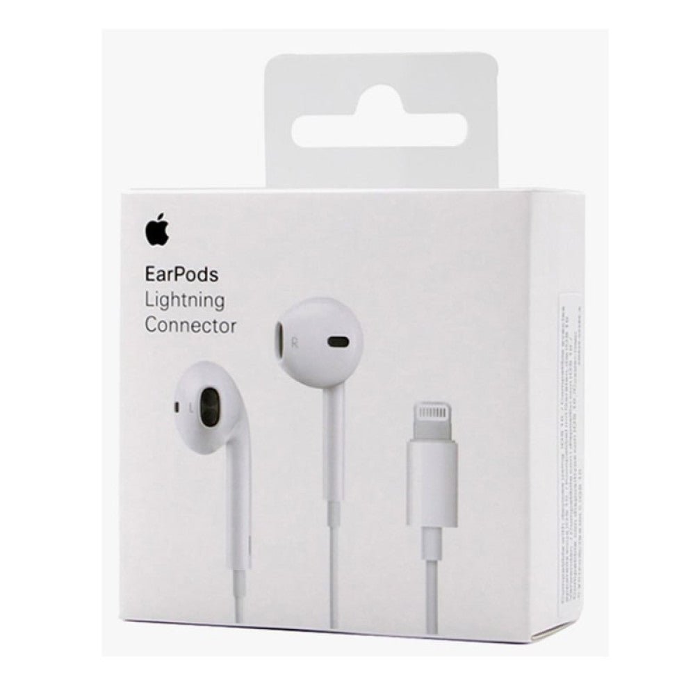 Apple Head phones Lightning Connector - White - Elite Phones