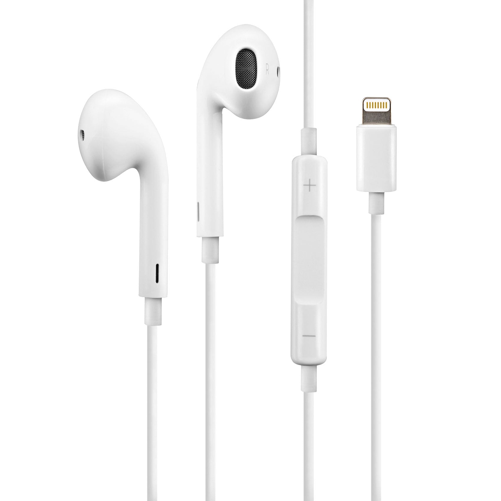 Apple Head phones Lightning Connector - White - Elite Phones