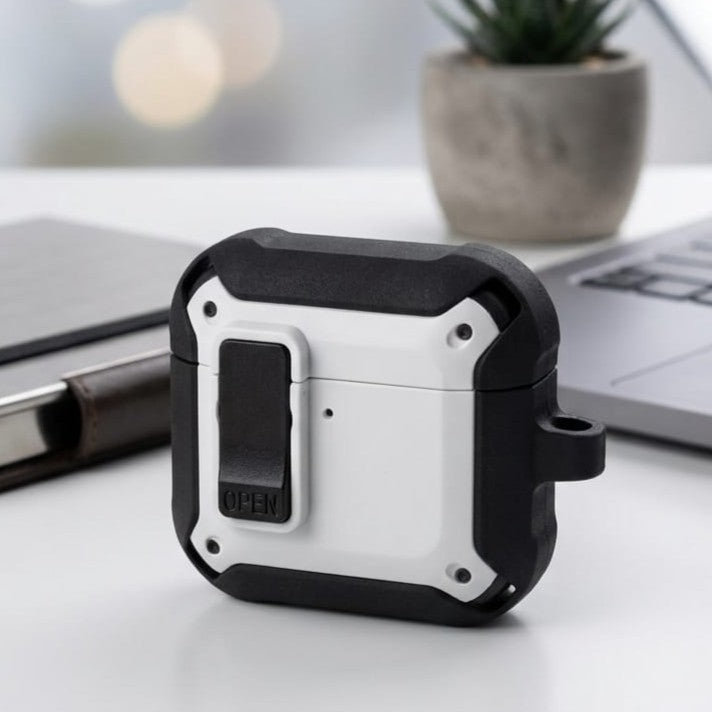Armor Earbuds Case With Lock - Elite Phones