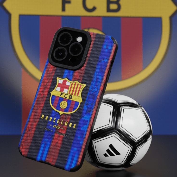 Barcelona Map Rubber Case - Elite Phones