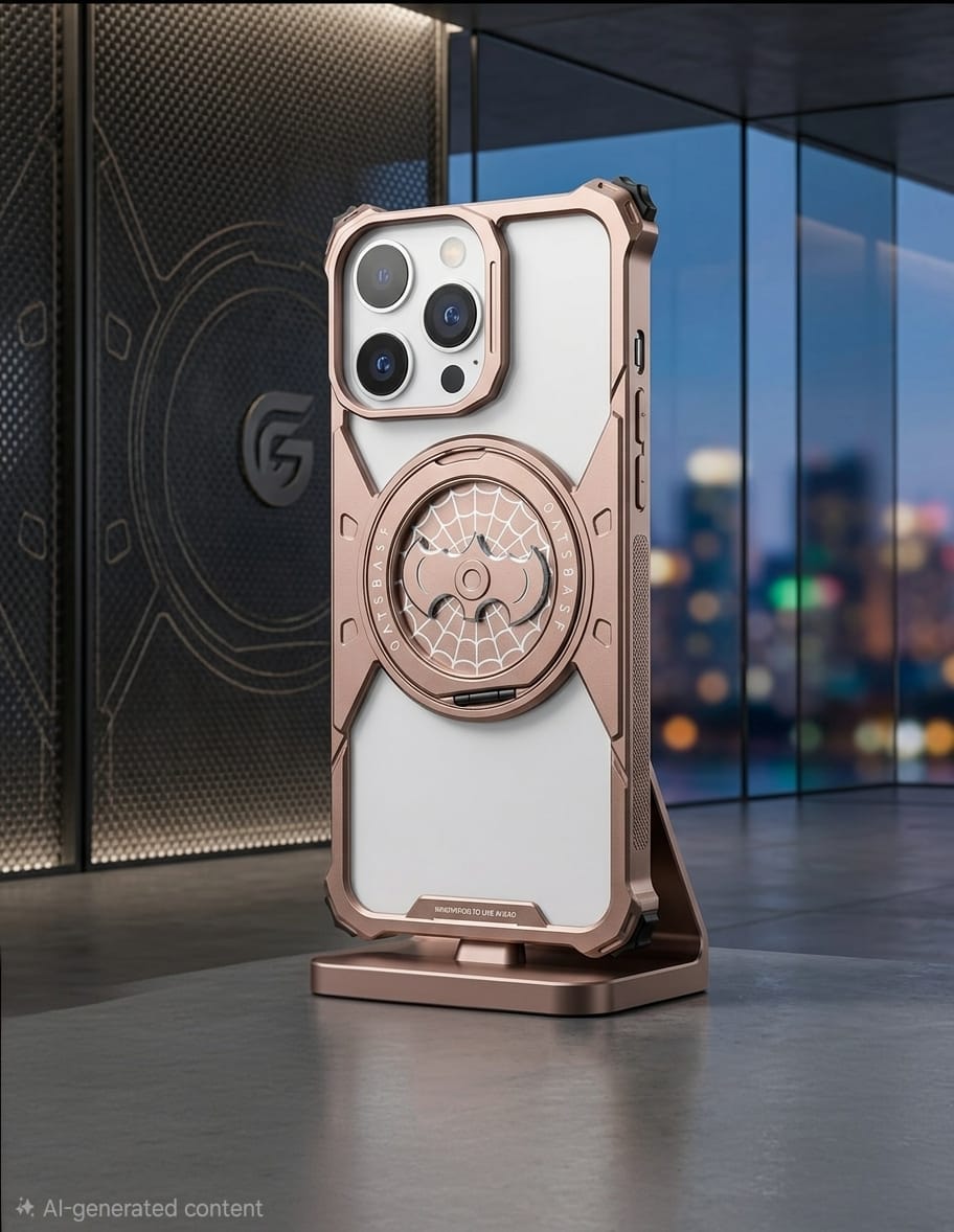 Batman Edition Mech - Style Aluminum Metal Bumper Case - Elite Phones