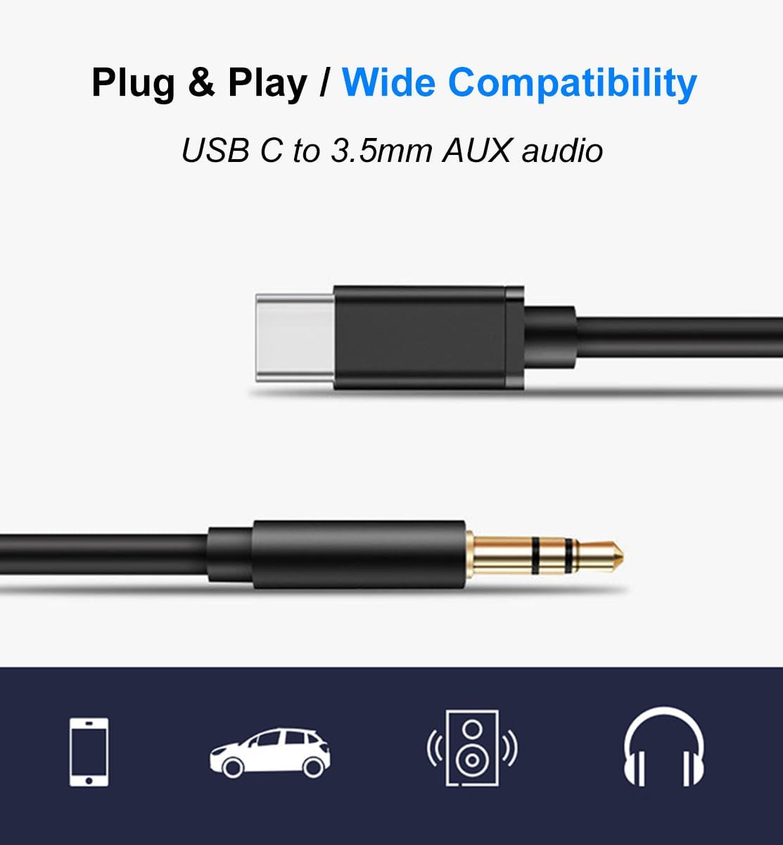 BWOO AUX To Type - c Cable - Elite Phones