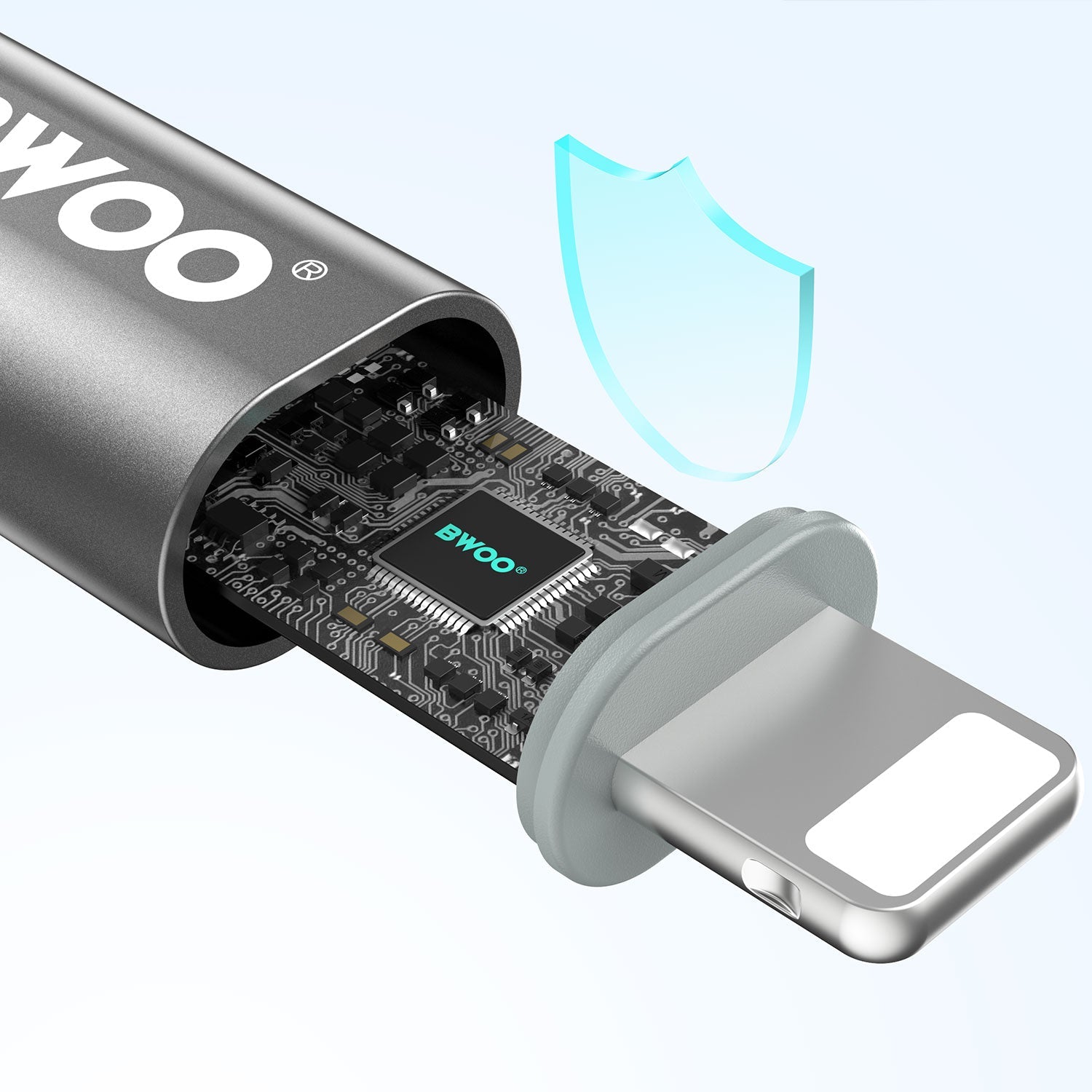 BWOO Fast Charging Data Cable 27W Type - c To Lighting - Elite Phones