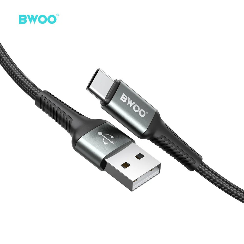 BWOO USB - A to USB - C Charging Data Cable 3A 1M - Elite Phones
