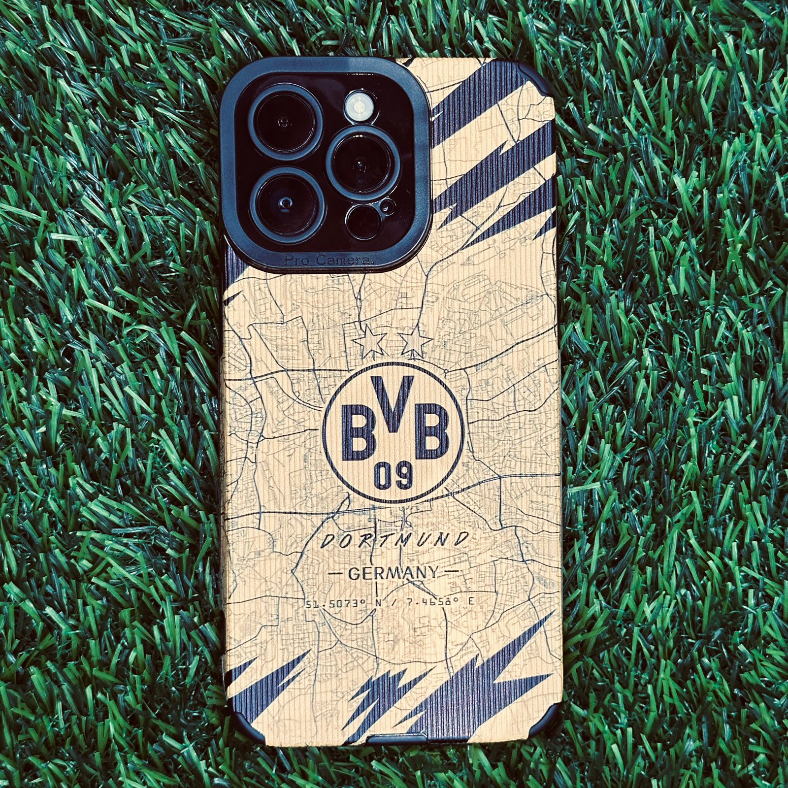 Dortmund Map Rubber Case - Elite Phones