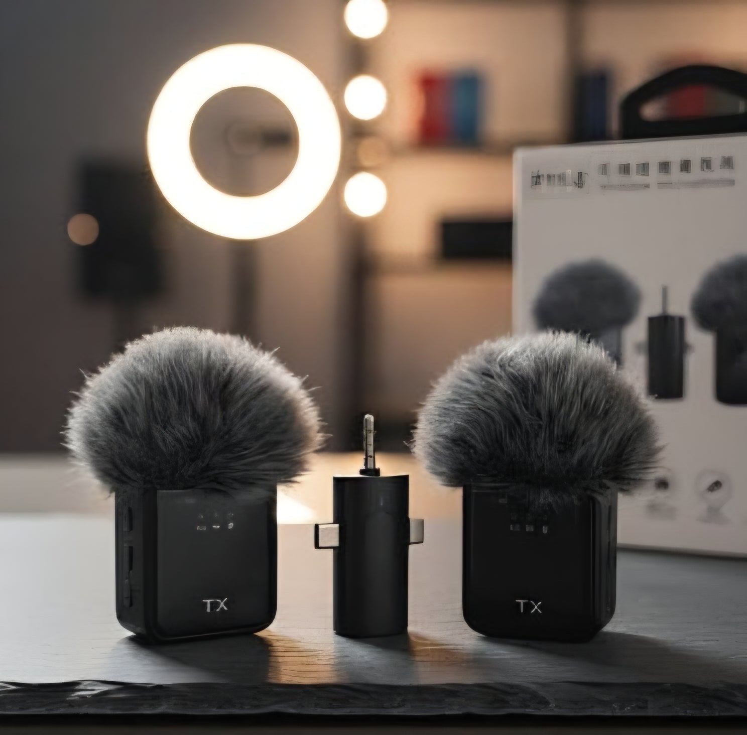 Dual Channel Wireless Microphone System - Elite Phones
