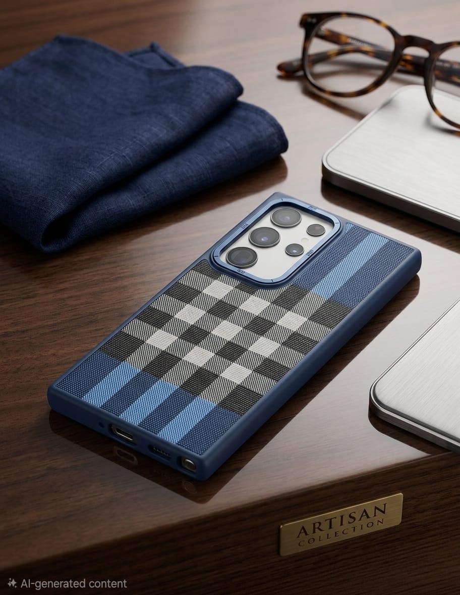 Elite British - Check Hybrid Case for Galaxy S25 Ultra - Elite Phones