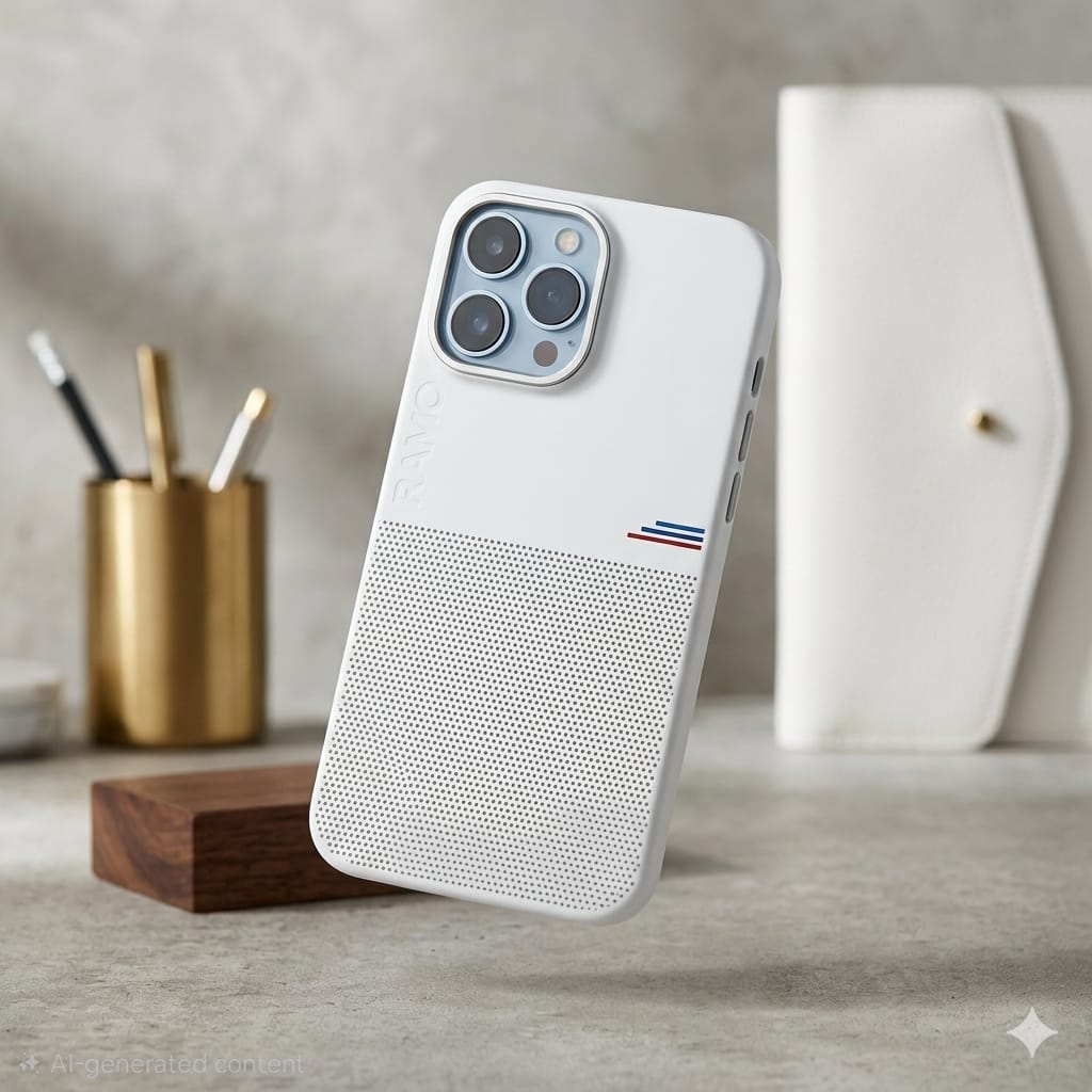 Emphasizes the sleek profile and athletic design. - Elite Phones