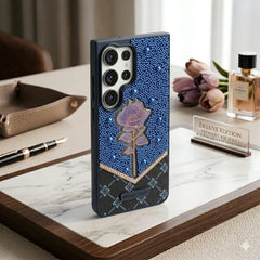 Fancy Ladies Design Flower With Pearl For Samsung - Elite Phones