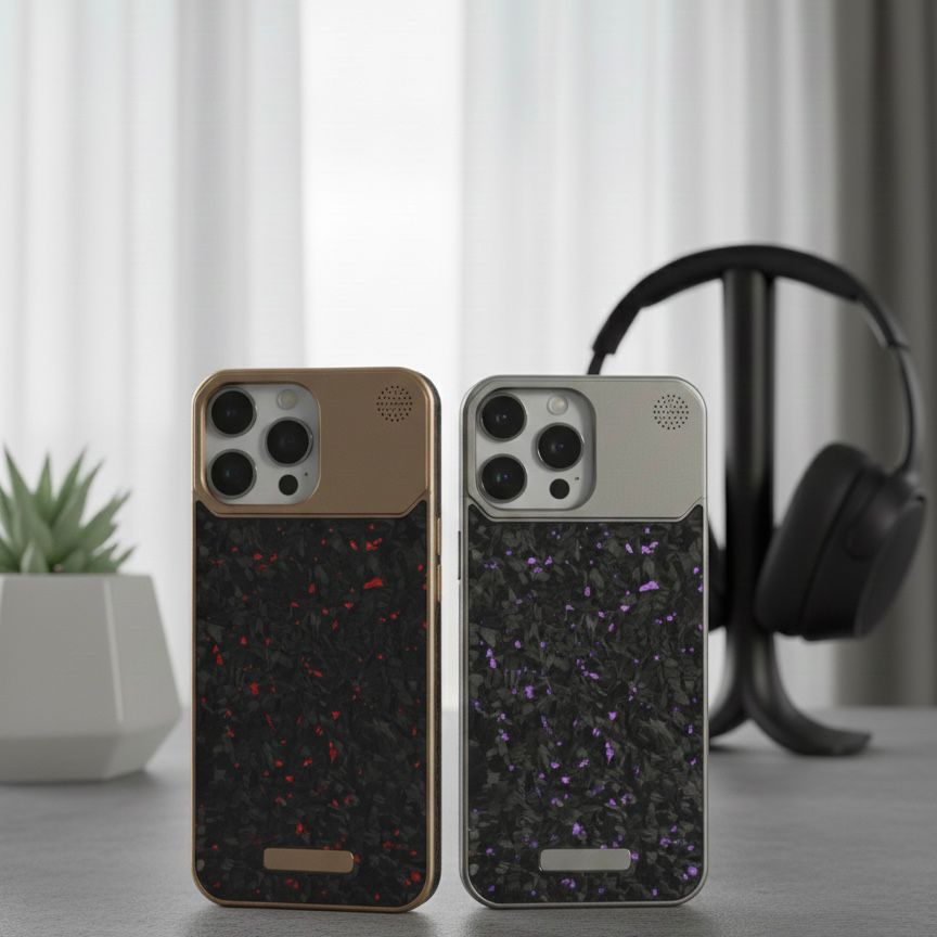 Forged Carbon Fiber "Audio" Case - Elite Phones