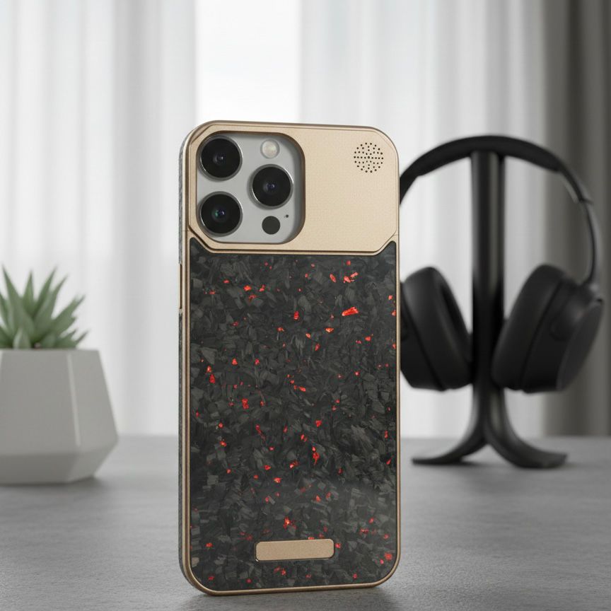 Forged Carbon Fiber "Audio" Case - Elite Phones