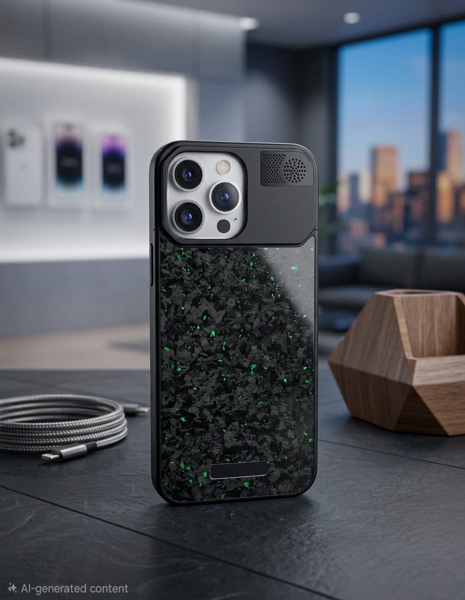 Forged Carbon Fiber "Audio" Case - Elite Phones