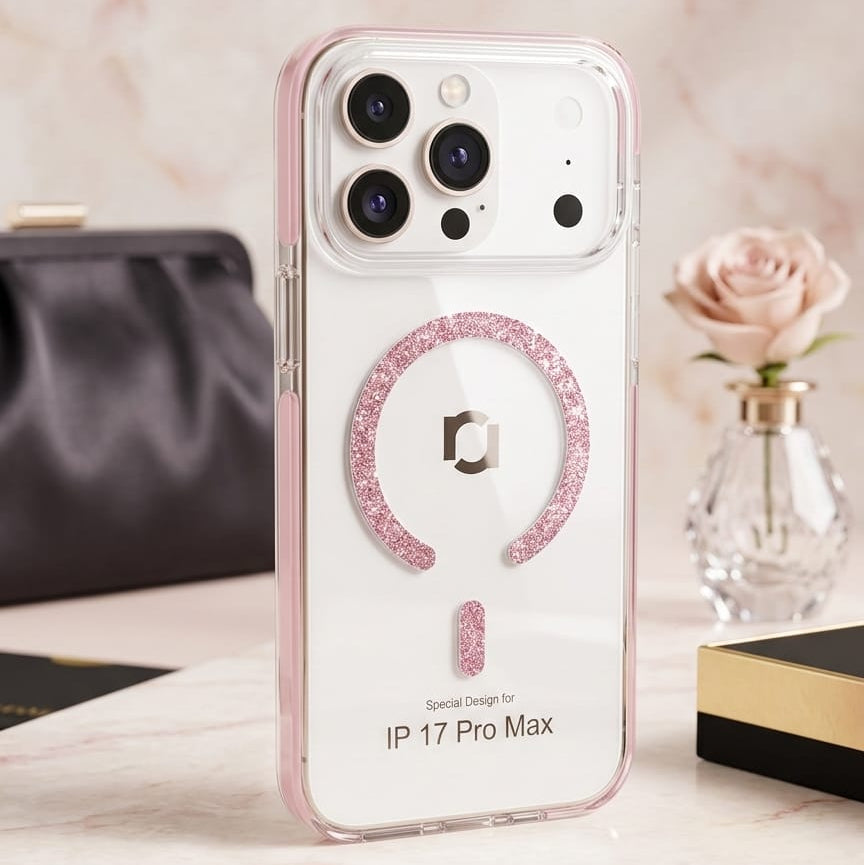 Glitter MagSafe Clear Case - Elite Phones