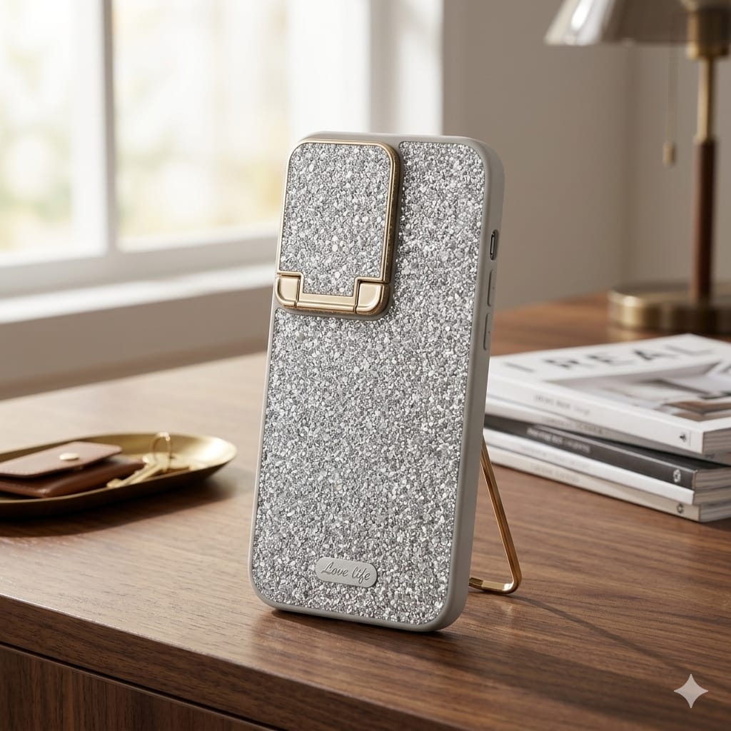 Glitter Sparkle Phone Case with Camera Protector - Elite Phones