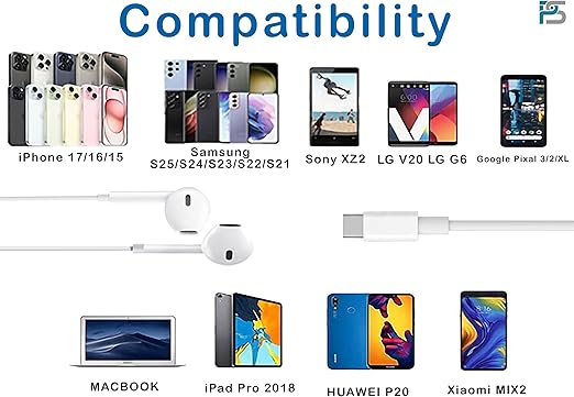 Go - Des EarPhones StereoFor Type - C - Elite Phones