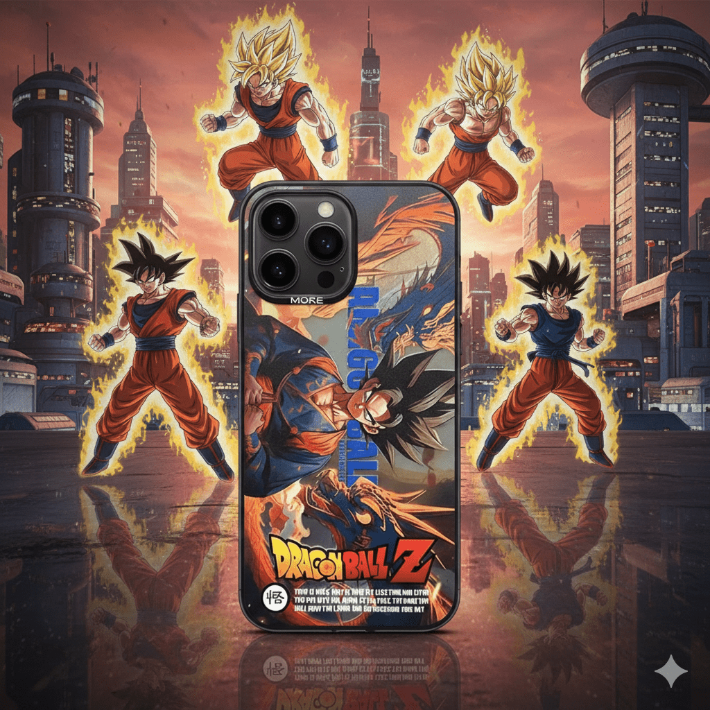 Goku With 2 Dragon Case - Elite Phones