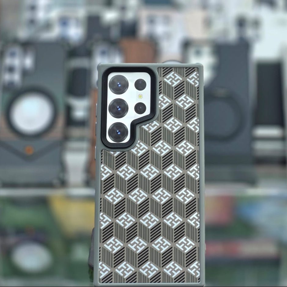 Goyard Style Geometric Pattern Case - Elite Phones
